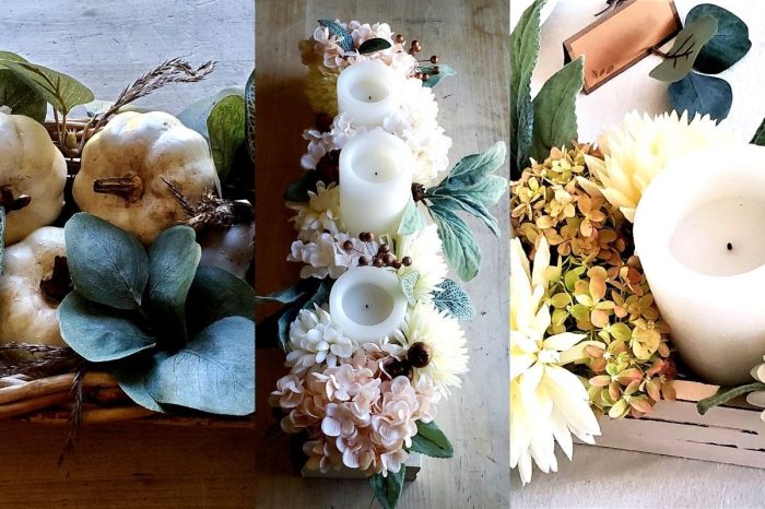 Diy autumn centerpieces