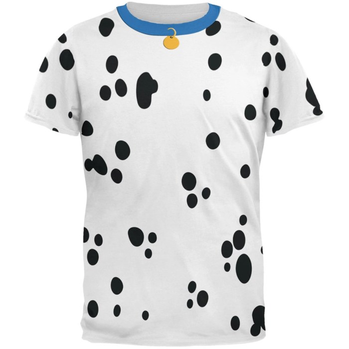 Dalmatian shirt diy