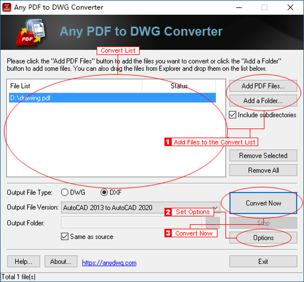 Pdf dwg autocad convert without