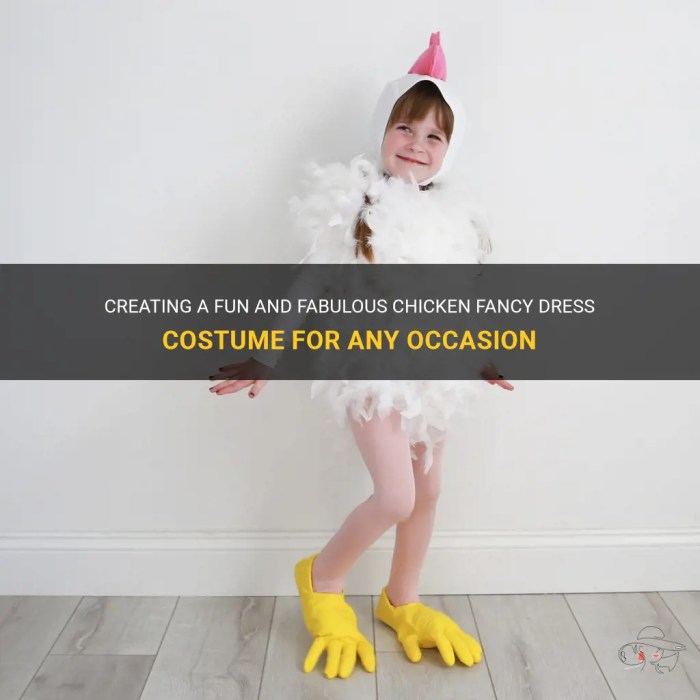 Diy chicken outfit