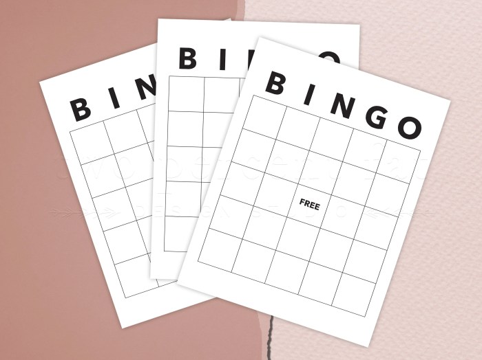 Diy bingo board