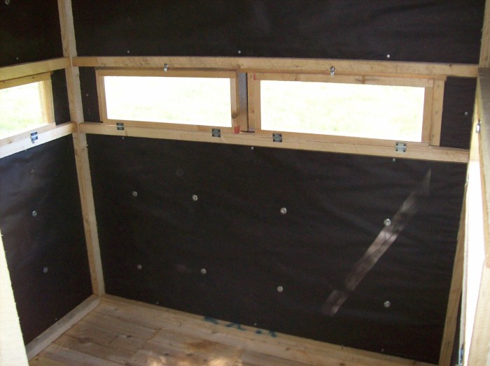 Deer blind windows homemade ideas stand previous next