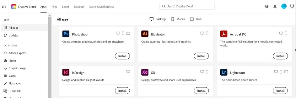 Creative cloud